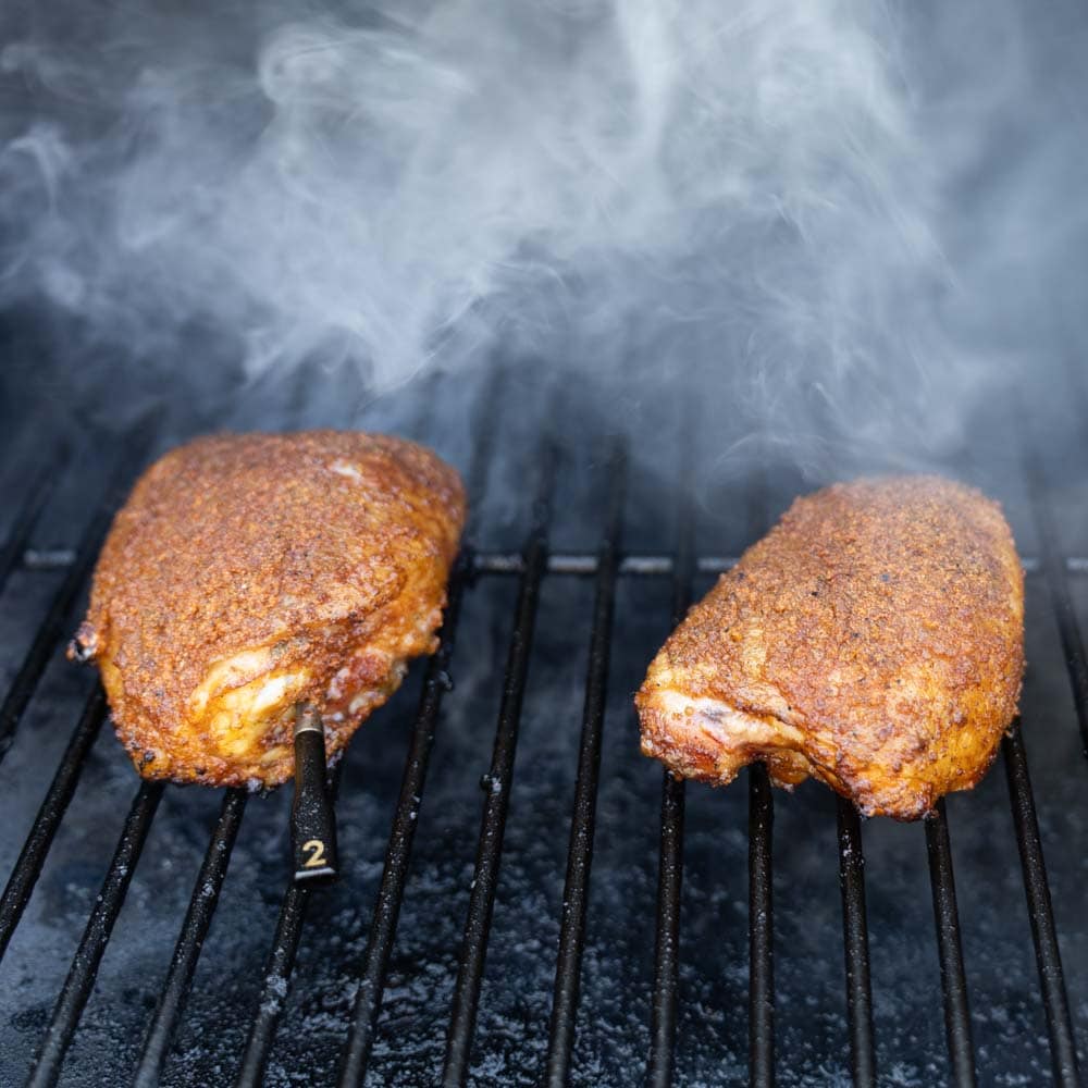 Smoked chicken thighs traeger sales